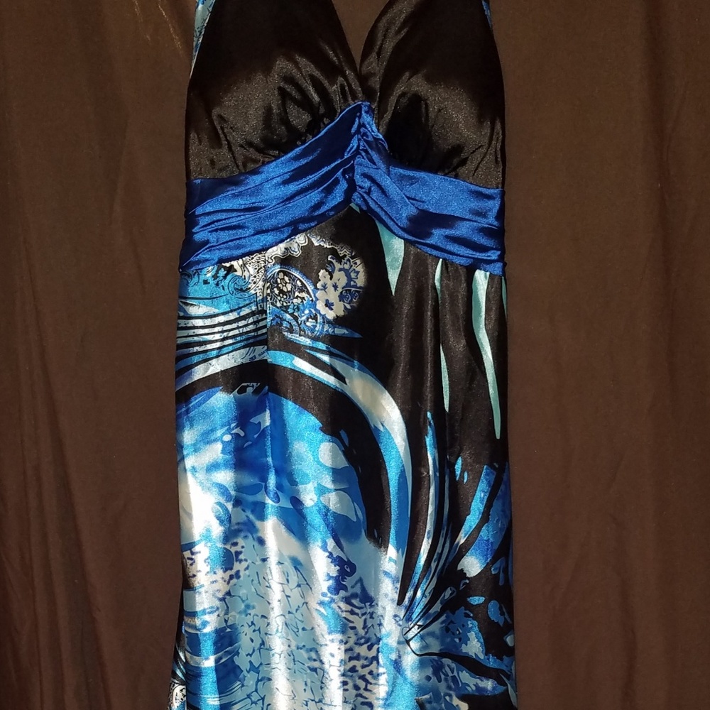 Silk maxi dress